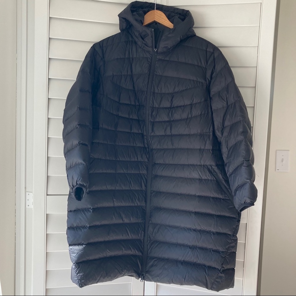 Land’s End Black Puffer Coat